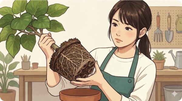 根詰まりによる根腐れを防ぐリセット効果