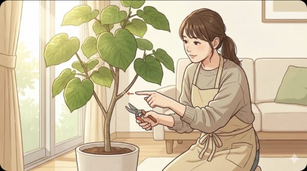 ウンベラータの葉の間引き方法！剪定時期と失敗しないコツ