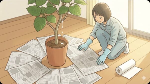 ウンベラータの葉の間引きが必要な症状とケア