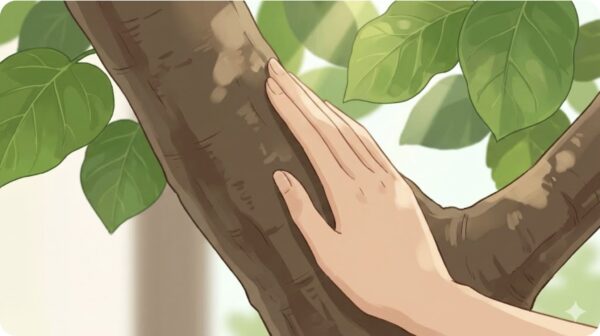 幹を太く丈夫にする屋外栽培の効果