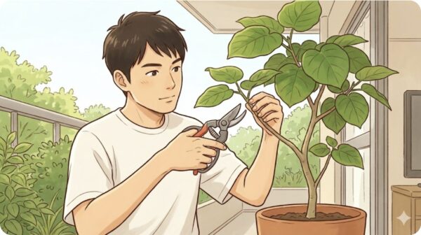 成長を促す肥料と剪定のタイミング