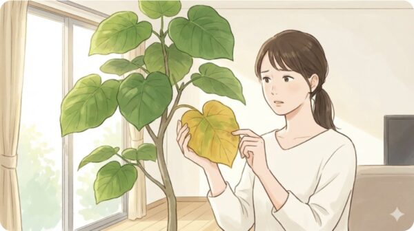 葉が黄色い変色は不調のサイン