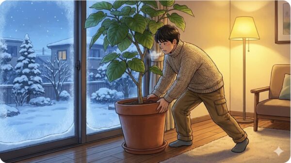 冬の寒さと温度管理不足による枯死リスク