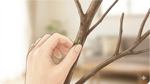 葉が全部落ちた丸坊主の状態からの再生法