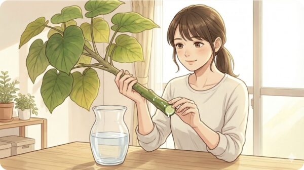 重症なら幹を切って挿し木で再生する