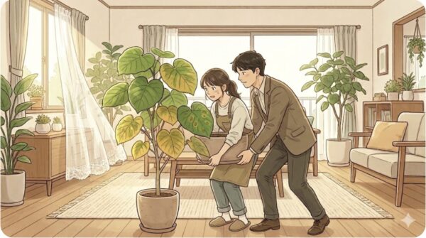 ウンベラータの病気から復活させる技