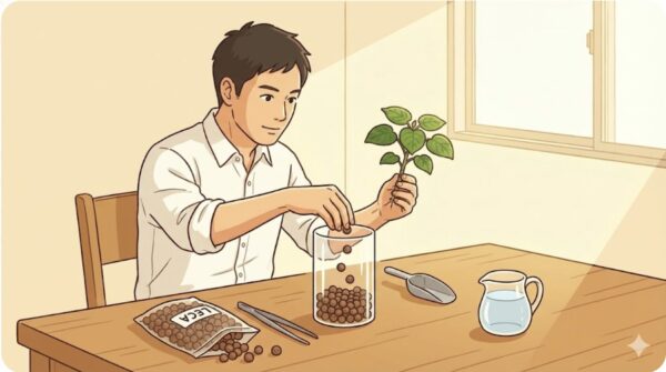 ウンベラータの水耕栽培の始め方と基本の育て方