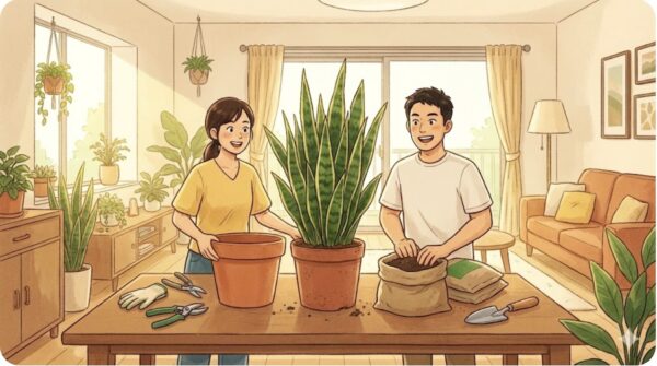 サンスベリアが伸びすぎた時の対処法