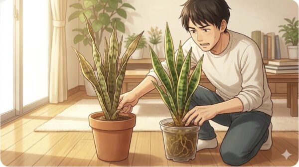 根腐れと水不足の確実な見分け方