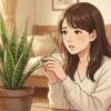 サンスベリアが細くなる原因と復活方法！徒長や根腐れを解決