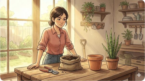 細くなるサンスベリアを復活させる確実な対処法