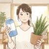 サンスベリアに牛乳はNG？肥料や虫への効果と意外な落とし穴