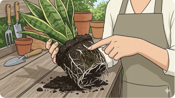 根腐れでサンスベリアが枯れる原因