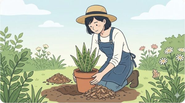 鉢ごと埋める方法で失敗を防ぐ