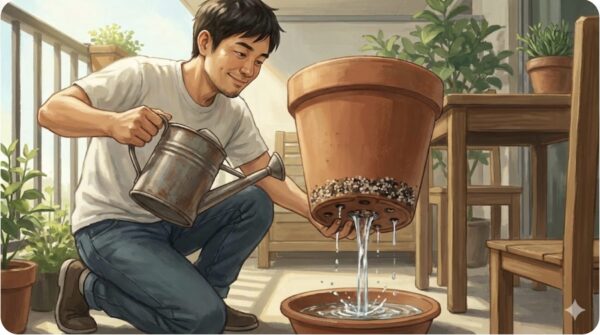 おすすめの土配合と水はけの重要性