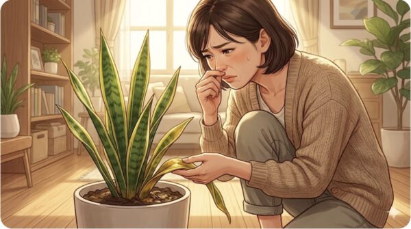 独特な臭いや根元のふにゃふにゃを確認