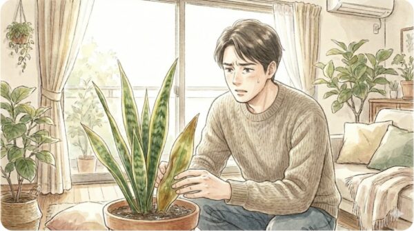 葉がふにゃふにゃなのは根腐れ