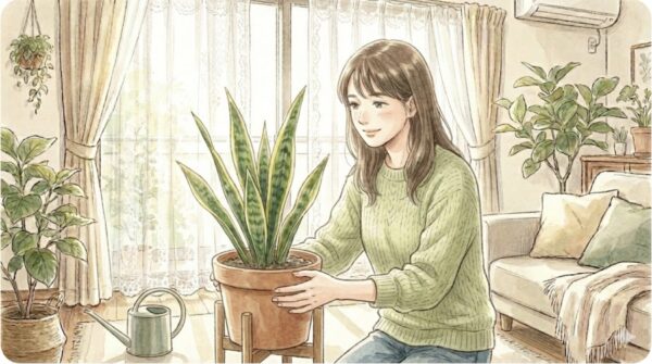 サンスベリアの水やりサインに応じた管理