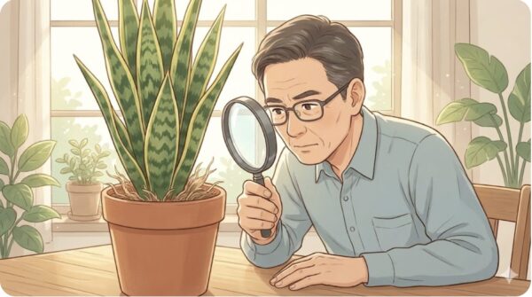 サンスベリアの種類がわからない時の見分け方