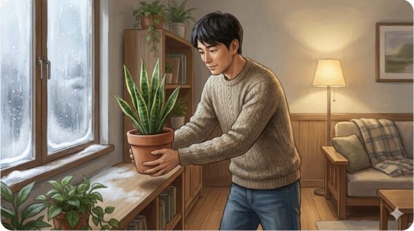 サンスベリアの耐寒性と冬越しの基本ルール