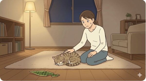 葉をかじった・食べた際の嘔吐や下痢