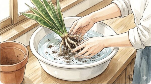 失敗しない土からの植え替え手順