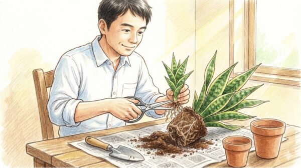 失敗しない株分けと増やし方