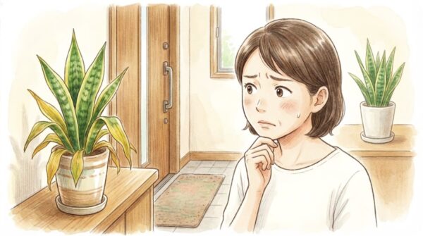 サンスベリア・パゴダの不調と風水