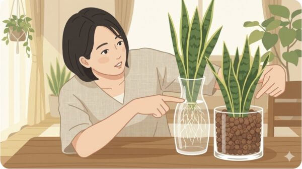 ハイドロカルチャーと水耕栽培の比較