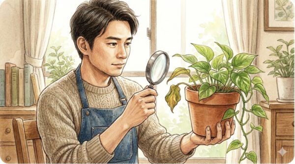 ポトスが枯れた時に復活させる原因診断