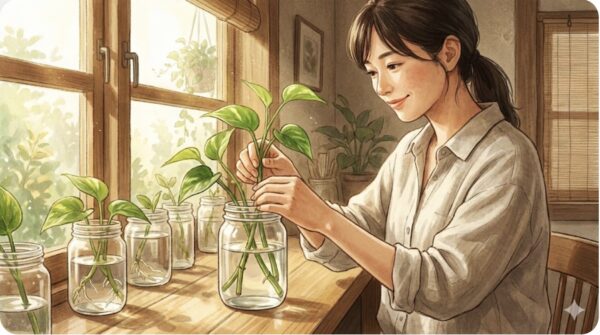 失敗が少ない水挿しでの再生ステップ