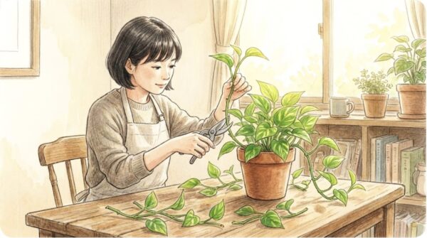 ボリュームを出すための剪定位置