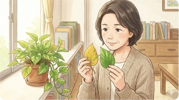 葉が黄色くなるのはポトスの寿命症状か