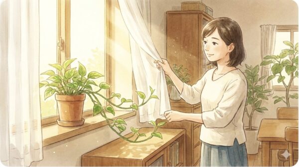 日光不足と避陰反応の関係