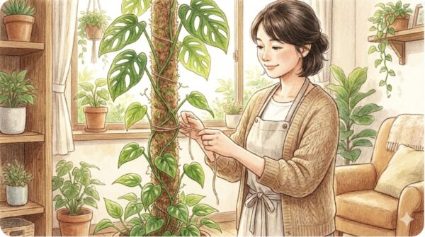 葉が大きくならない時の対処法と仕立て方