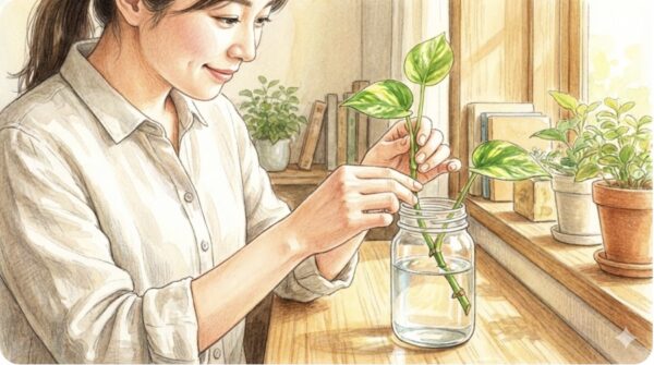 復活成功のための挿し木の手順