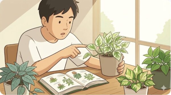 図鑑で見るポトスの珍しい品種一覧