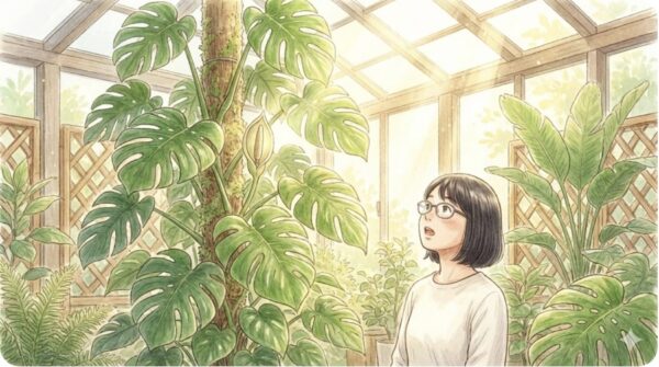 ポトスの花が咲いた確率は奇跡的