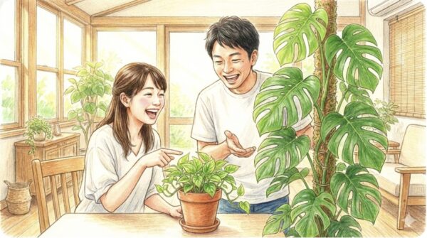 ポトスの花の咲かせ方より重要な巨大化