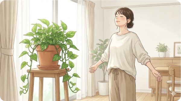 NASA認定の空気清浄効果を活用する