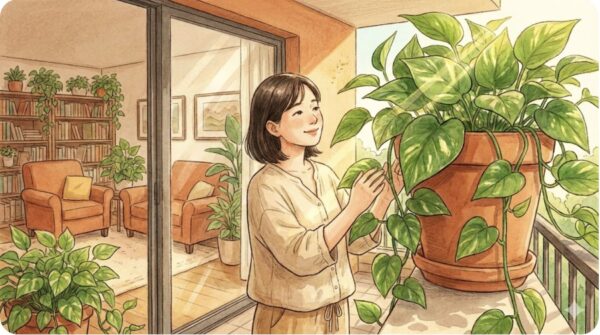 ポトスを外で育てるには？巨大化のコツと失敗しない注意点