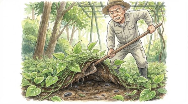 庭のポトスが陰の気を強める理由