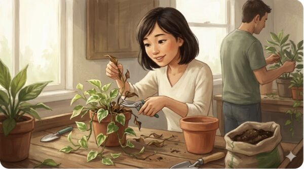 枯れかけた状態からの復活方法