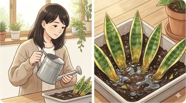 失敗の最大の原因は水のやりすぎ