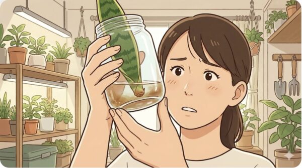 サンスベリアの増やし方と水挿しのトラブル対策
