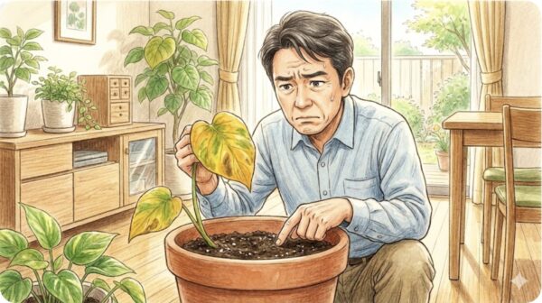 葉が黄色くなる原因とすぐに行うべき対処法