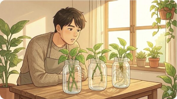 根が出る期間の目安と成長過程