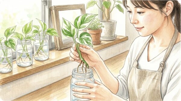 増やし方は水挿しが成功しやすい