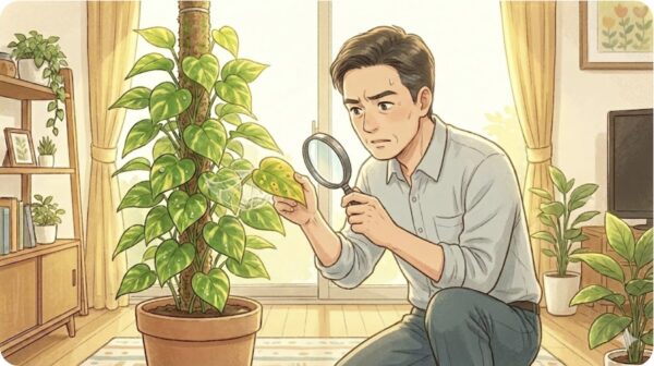 葉が黄色くなる原因やハダニなどの対策
