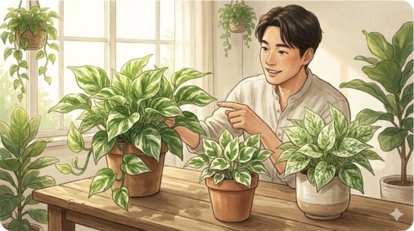 ポトスステータスの特徴と類似品種との違い